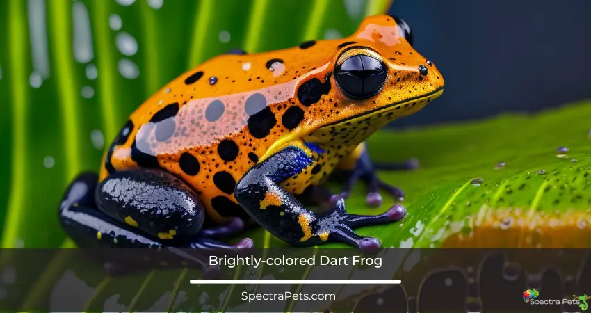 Brightly-colored Dart Frog