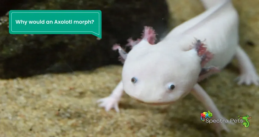 Why would an Axolotl morph