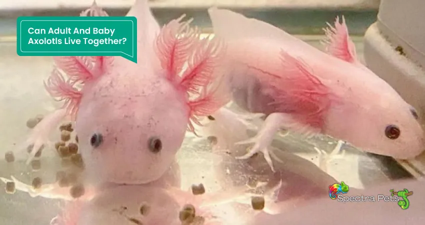 Can Adult And Baby Axolotls Live Together