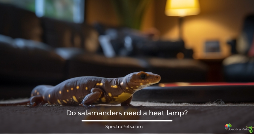 Do salamanders need a heat lamp?
