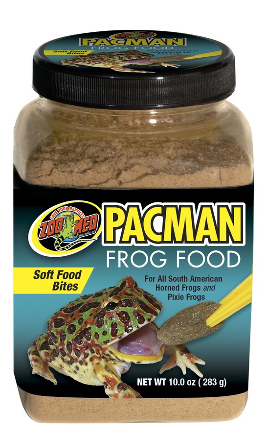 Zoomed Pacman Frog Food
