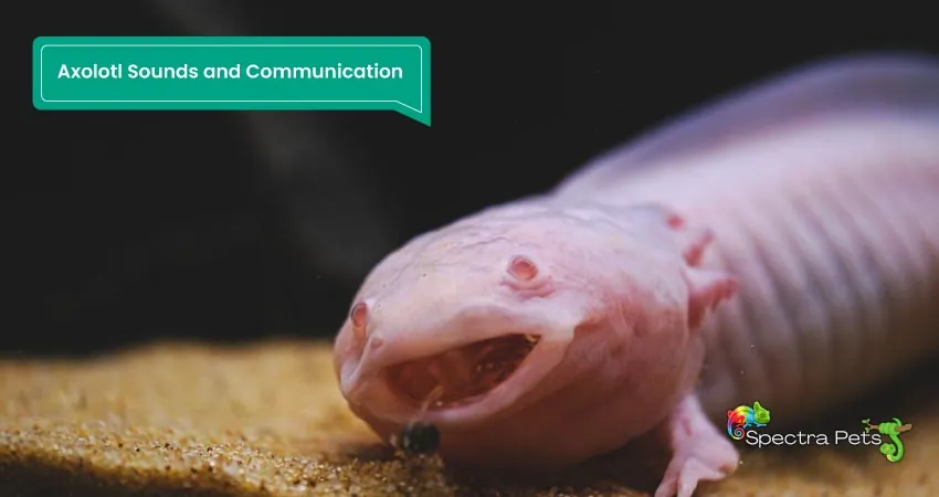 Axolotl Sounds and Communication
