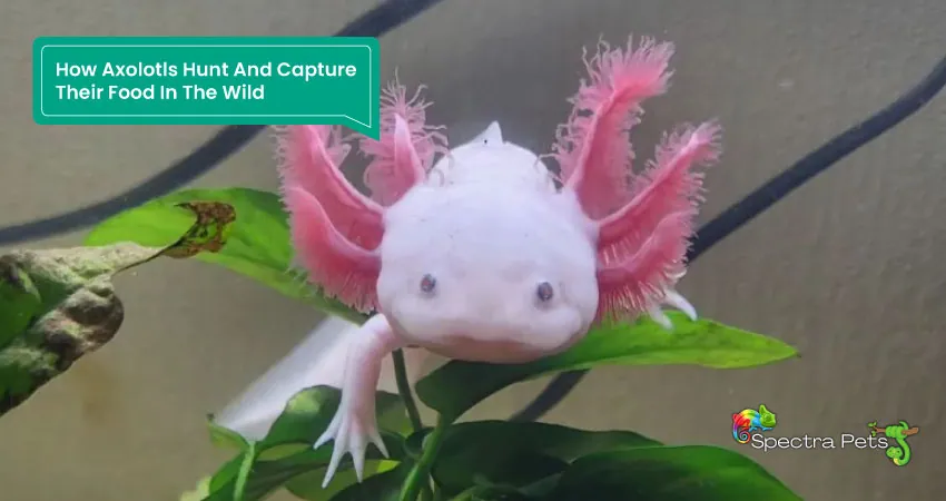 How Axolotls Hunt And Capture Their Food In The Wild