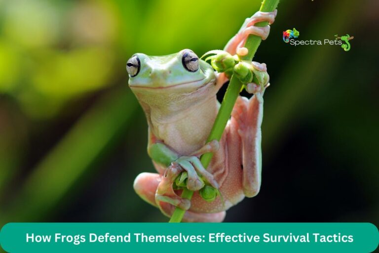 How Frogs Defend Themselves: Effective Survival Tactics