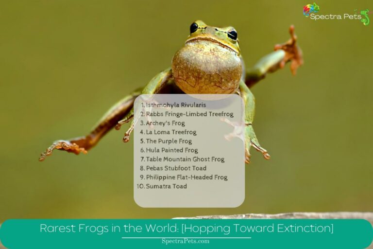 10 Rarest Frogs in the World: [Hopping Toward Extinction]