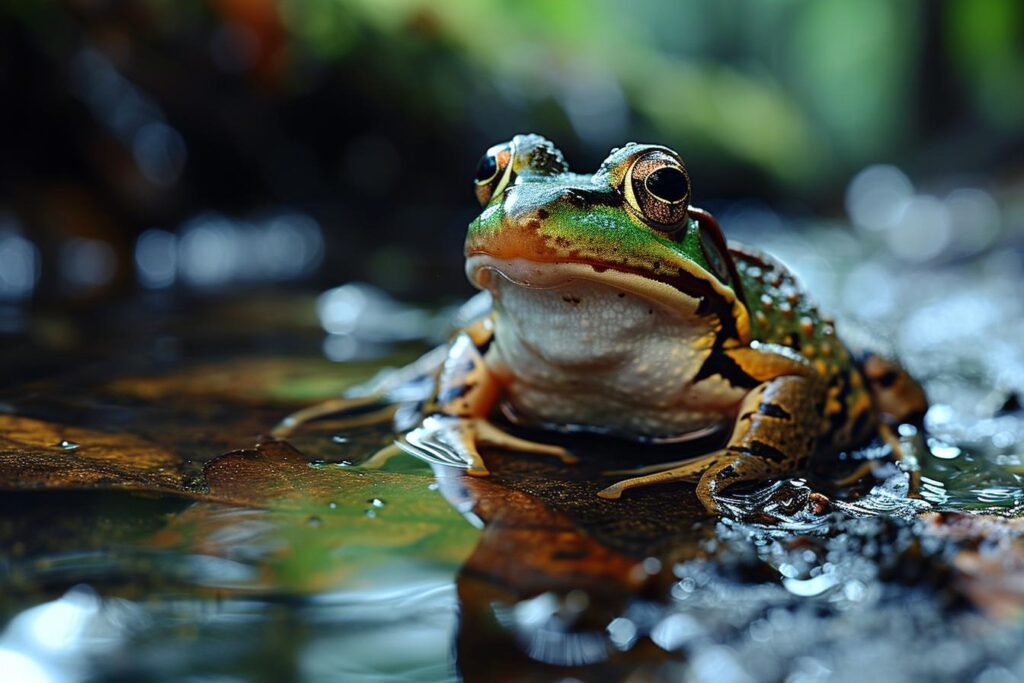 frogs are attracted to pools